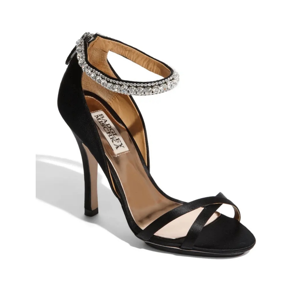 Badgley Mischka - Decadence Satin Sandal